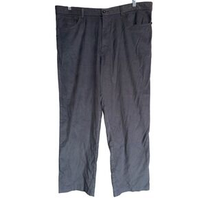 Turtleson Cement Performance Golf Pants Sz 40 Stretch Flat Front Country Club